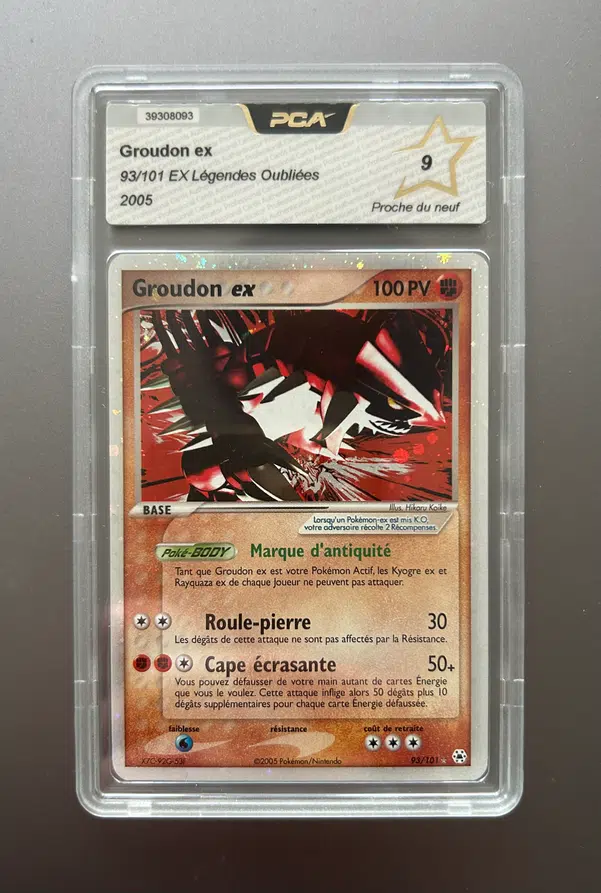 Voggt buy Groudon EX 93 101 Légendes Oubliées PCA 9