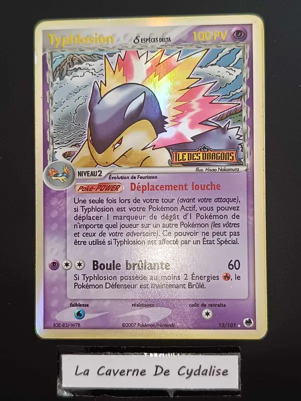 Voggt buy EX Iles des Dragons Typhlosion Espèces Delta 12 101