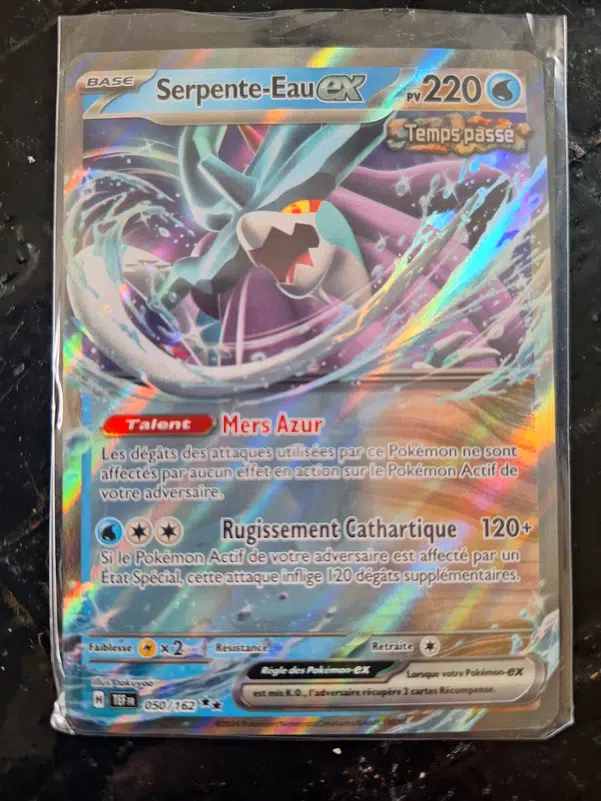 Voggt buy Carte Pokémon Serpente eau EX 050 162 Forces Temporelles