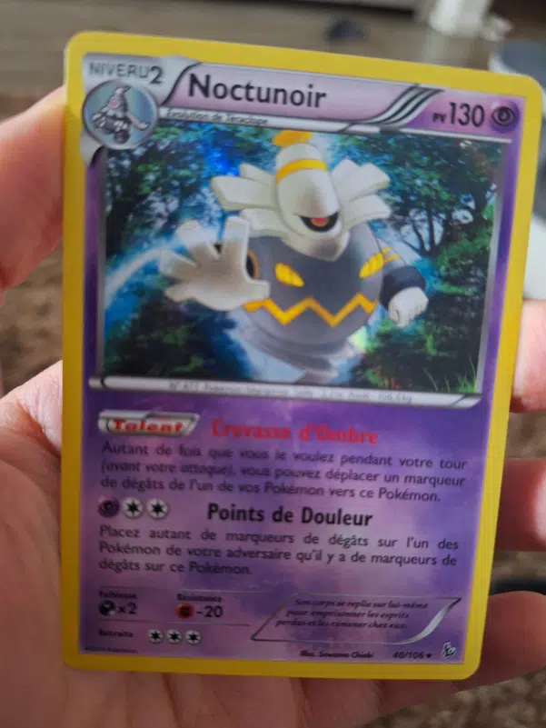 Voggt Buy Carte Pokemon Fran Aise Noctunoir Xy Volutions Holo