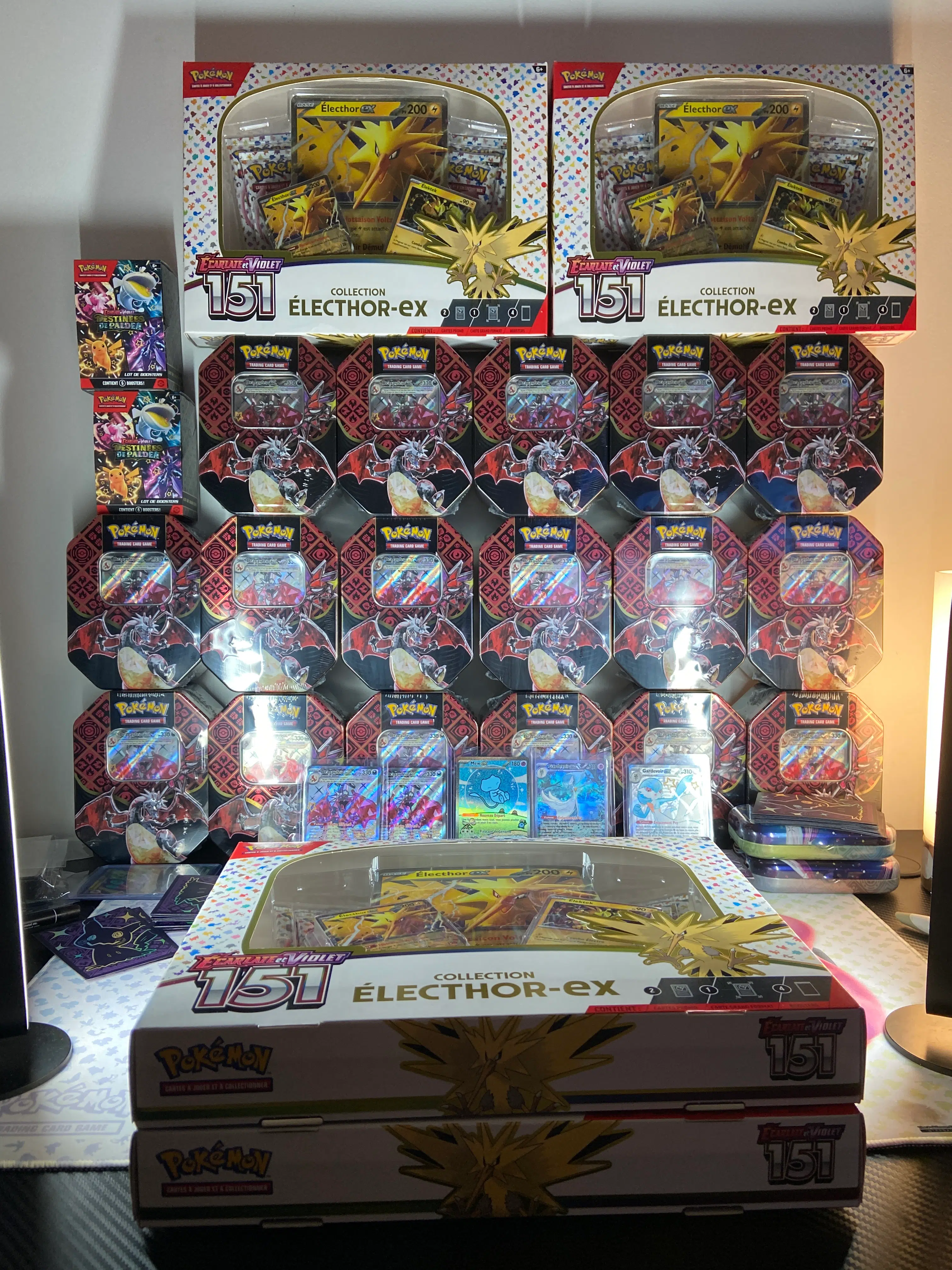 Voggt Watch Pokebox DRAC 4 5 illimité 151 Sleeves mystère