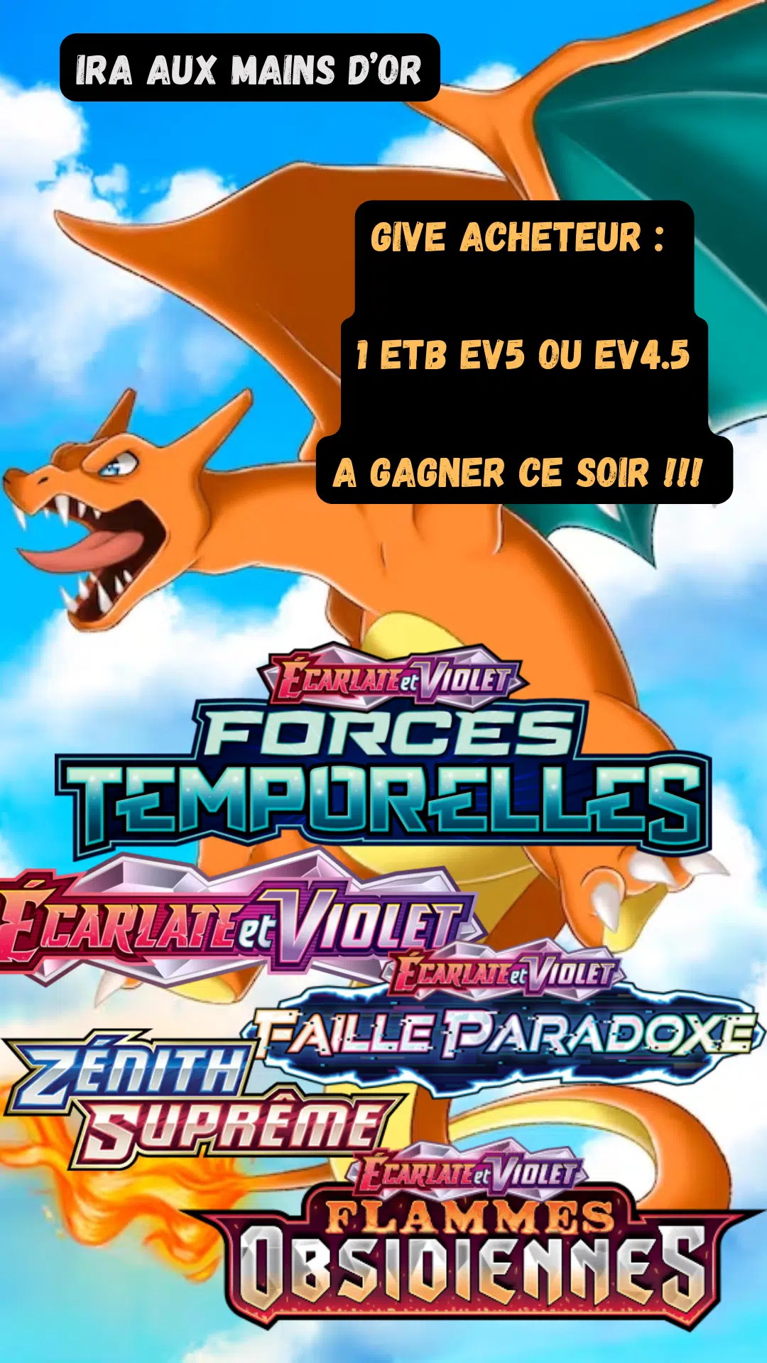 Voggt Watch 1 ETB EV5 OU 4 5 A GAGNER CE SOIR Boxbreak EV5 DDP FLAM