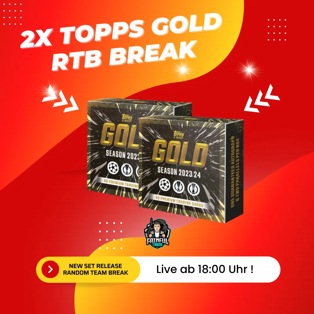 Voggt Watch New 2x Topps Gold 23 24 Break RTB