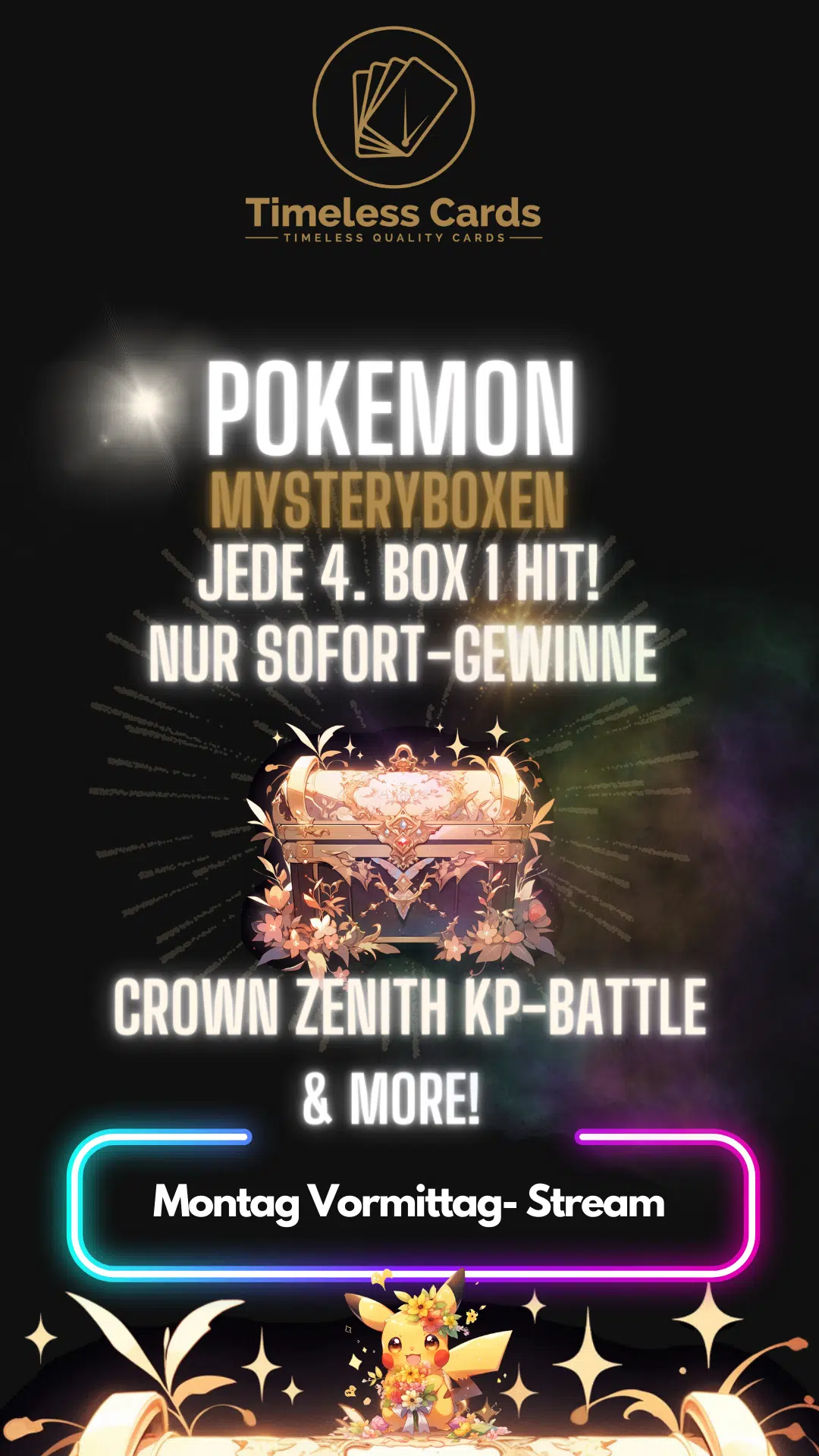 Voggt Watch Wir öffnen Pokémon MYSTERY BOXEN Jede 4 Box 1 Hit