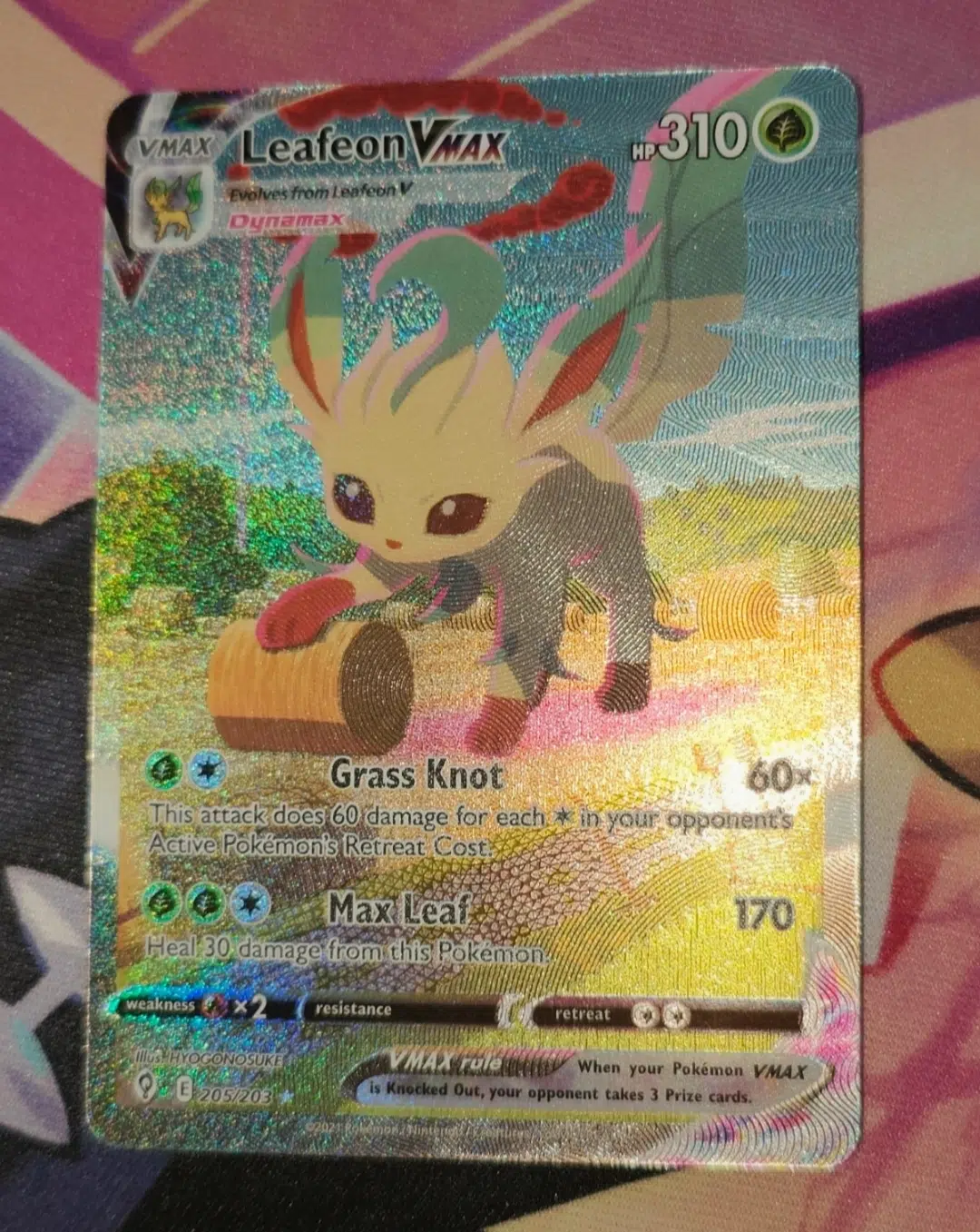 Voggt Watch Leafeon Alt Art Energy Chase Game