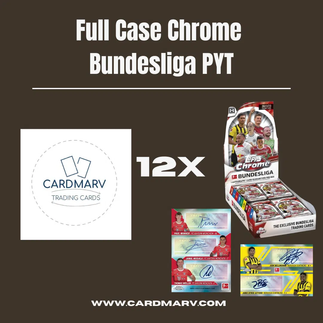 Voggt Watch Topps Bundesliga Chrome 22 23 Full Case PYT Break