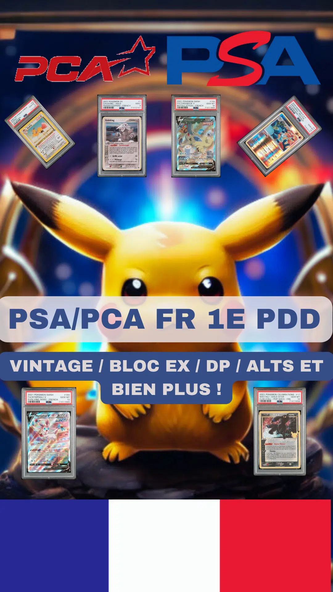 Voggt Watch PSA PCA 1 PDD SHOW SPECIAL CARTE GRADÉES FR BANGER