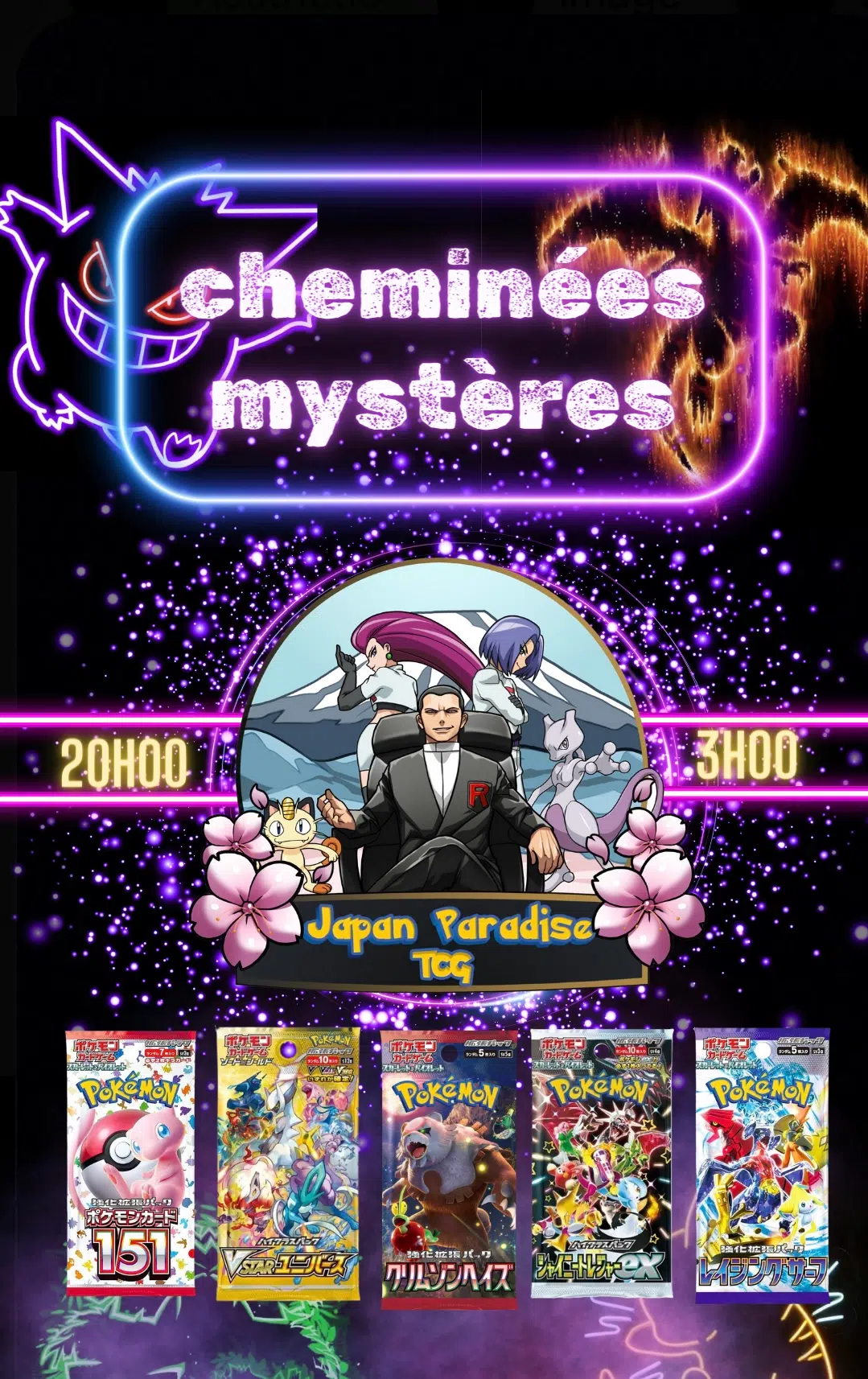 Voggt Watch CHEMINÉES MYSTÈRES PASTILLES MYSTÈRES AVEC PLEINS DE