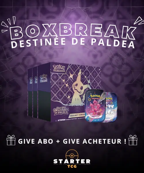 Voggt Watch BOX BREAK DESTINÉE DE PLADEA Cartes mystère ETB