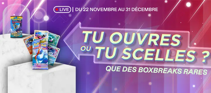 Tu ouvres ou tu scelles