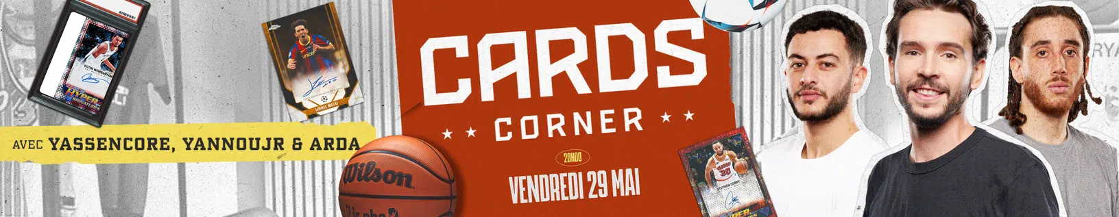 CARDS CORNER #3 par Domingo