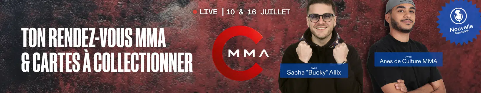 Culture MMA en live 🥊