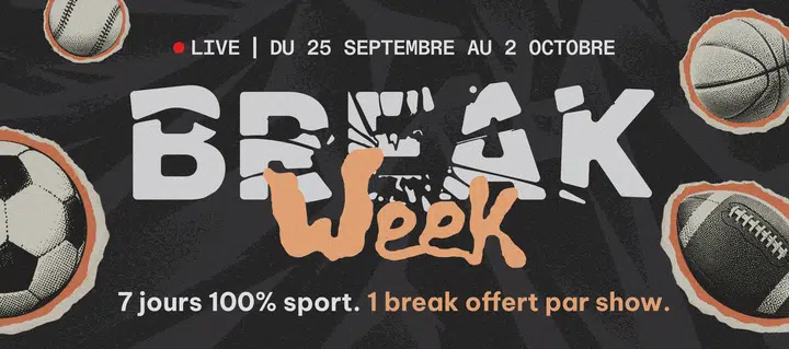 Break Week: 100% break