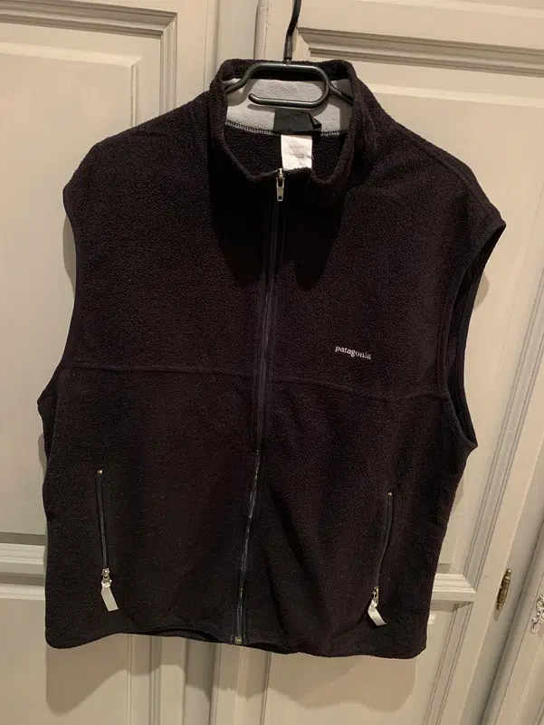 Veste De Pêche à La Mouche Vintage – Mouton Noir – Taille XL – Beige – Années 60/70