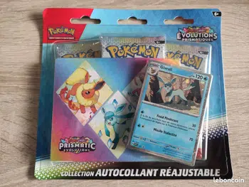 Pokemon Evolution Prismatic Pack Poster : Collection Poster U00c9volutions Prismatiques EV8.5 Coffret Lot De Booster Pokemon Evolution Prismatiques