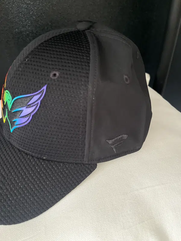 Casquette Washington Capitals NHL - Snapback Rouge Réglable - Marque Fan Favorite