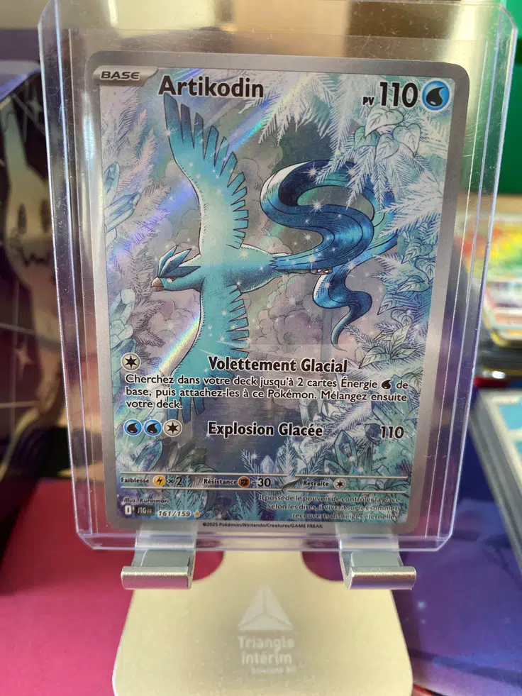 artikodin pokemon card Artikodin (French Articuno) Fossil 2/62 Holo 1st Ed. Pokemon Card 1999 HP  DMG