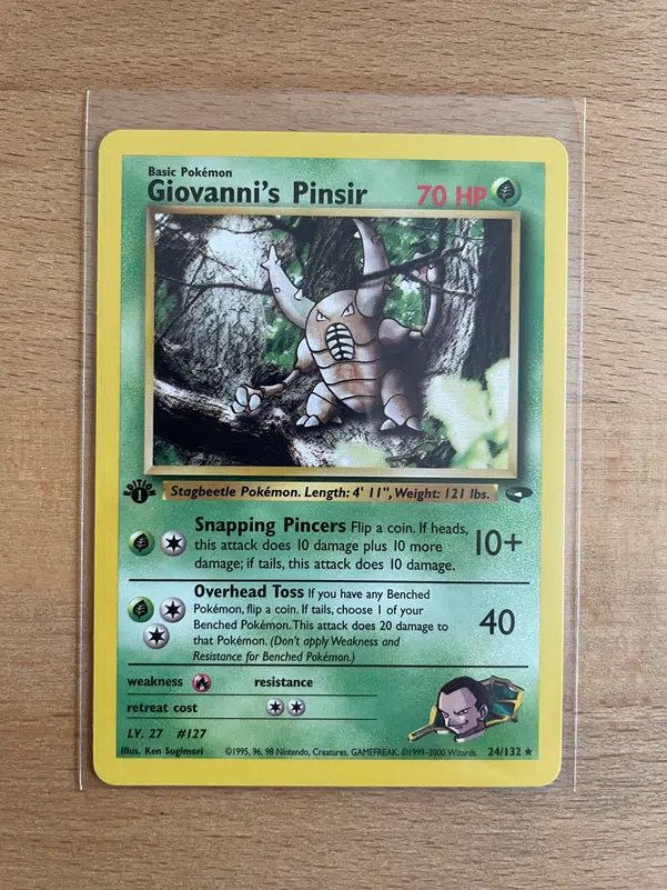 Voggt - buy Giovanni's Pinsir rare Gym Challenge 1st edition