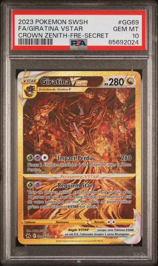 GIRATINA VSTAR GOLD RARE top PSA10