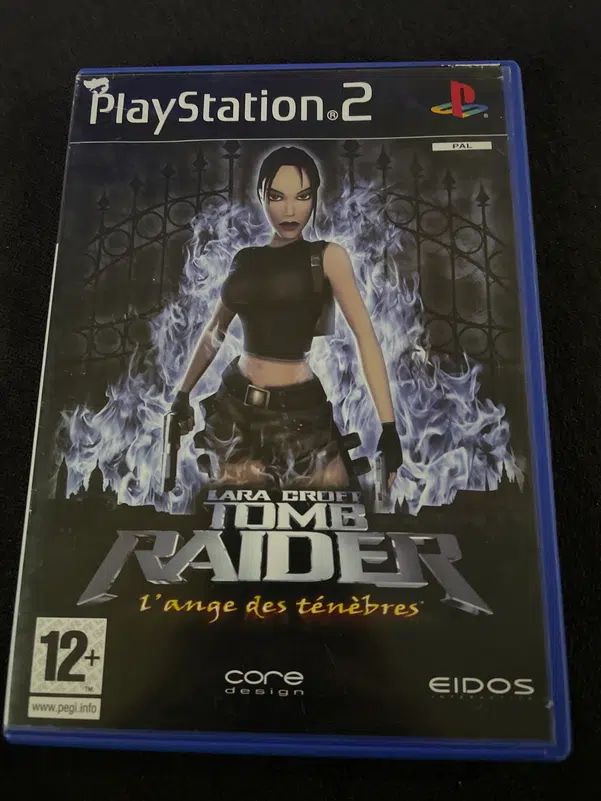 Jeu PS2 Tomb Raider : L'Ange Des Ténèbres - Version Française Complète - Jeu Rare à Ne Pas Manquer !