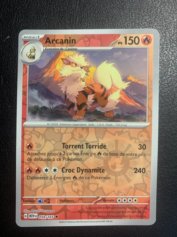 Voggt - buy Arcanin 059/165 reverse 3.5