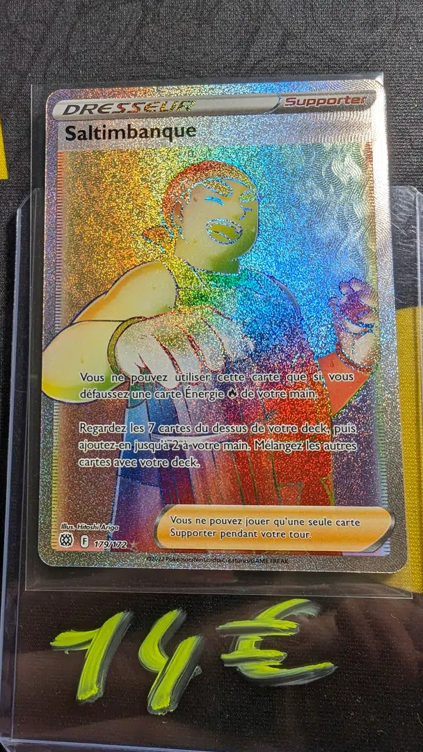 Carte Pokémon Saltimbanque Rainbow / Stars Étincelantes - Collection
