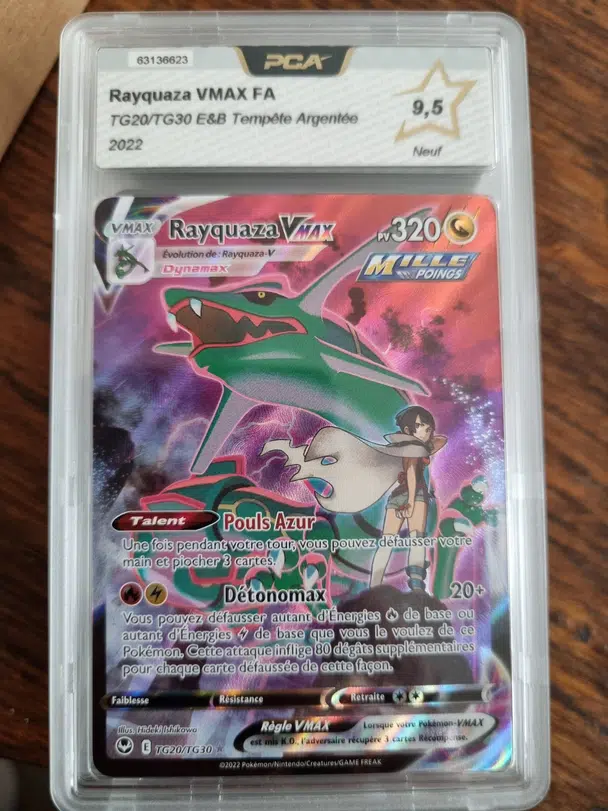 Voggt - buy Rayquaza Vmax tg20/tg30 Tempête Argentée PCA 9.5