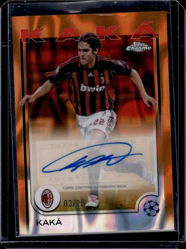 Voggt - buy Kaka 03/25 Autograph - AC Milan - Topps Chrome UEFA