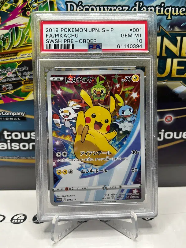 Voggt - buy Pikachu 001/S-P PSA10