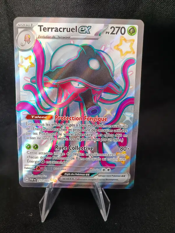 CARTE POKÉMON - Terracruel EX 213/091 - Destinées De Paldea EV04.5 EUR