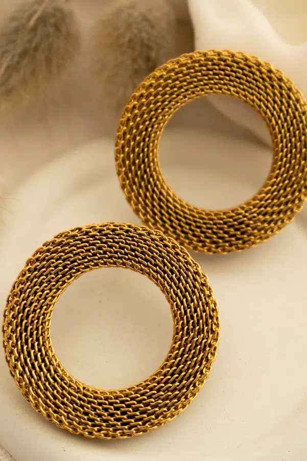 Boucles d'oreilles en maille - APEX™ main image 1
