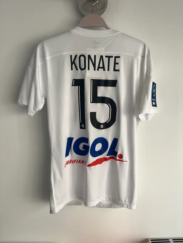 Maillot ASC AMIENS porté DJABALLAH n°14 KAPPA match worn shirt Ligue 2