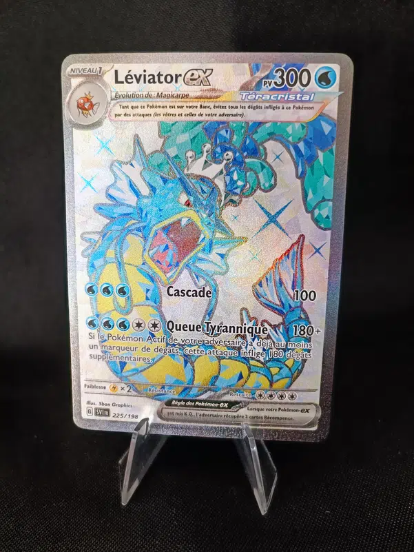 LEVIATOR EX 045/198 300PV HOLO - NEUF - CARTE POKEMON