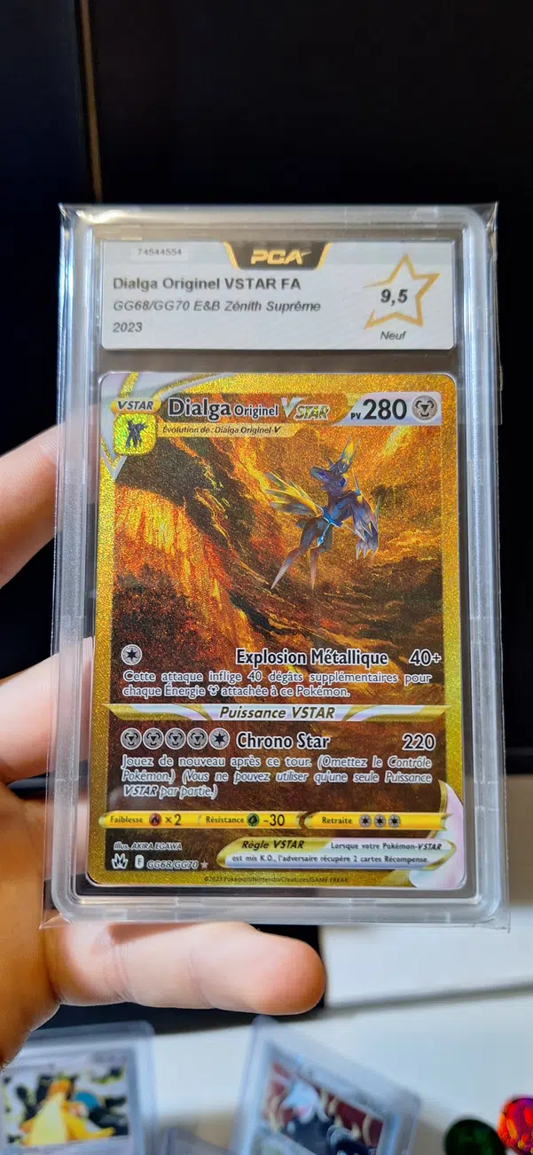 Dialga Origen VSTAR GG68/GG70 - Caja De 10 Cartas Pokémon En Francés (Ultraboost X Espada Y