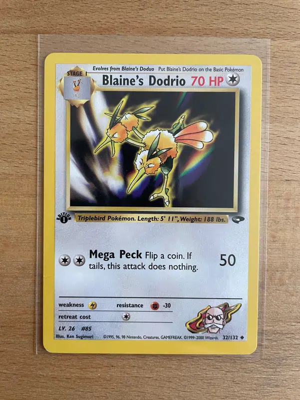 Voggt - buy Blaine's Dodrio Gym Challenge 1st edition Voggt - buy Blaine's Dodrio Gym Challenge 1st edition