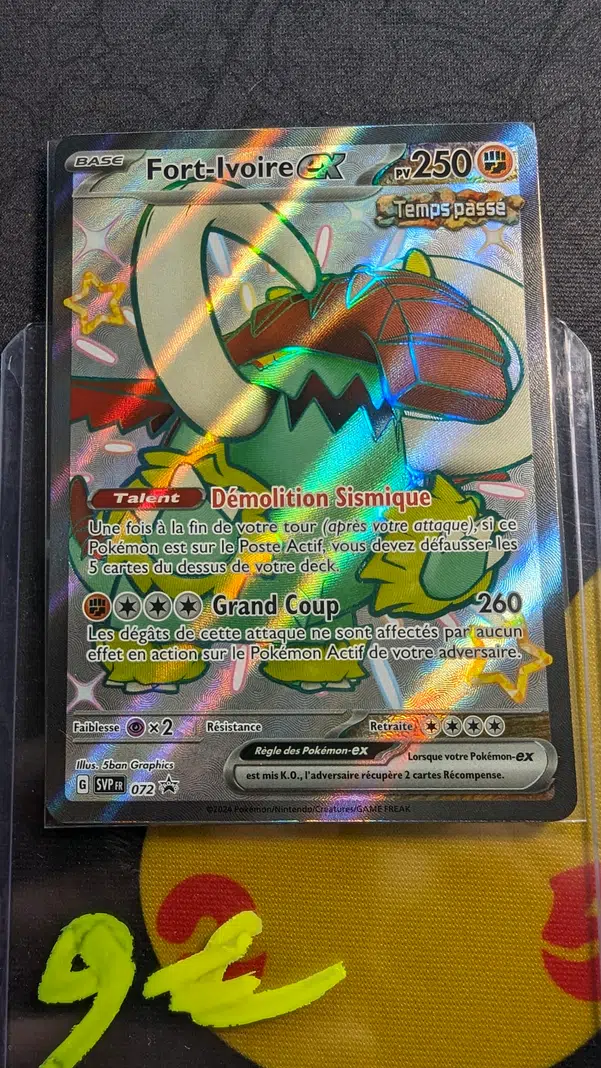 Carte Pokémon - Fort-Ivoire EX 053/091 - Destinées De Paldea EV04.5