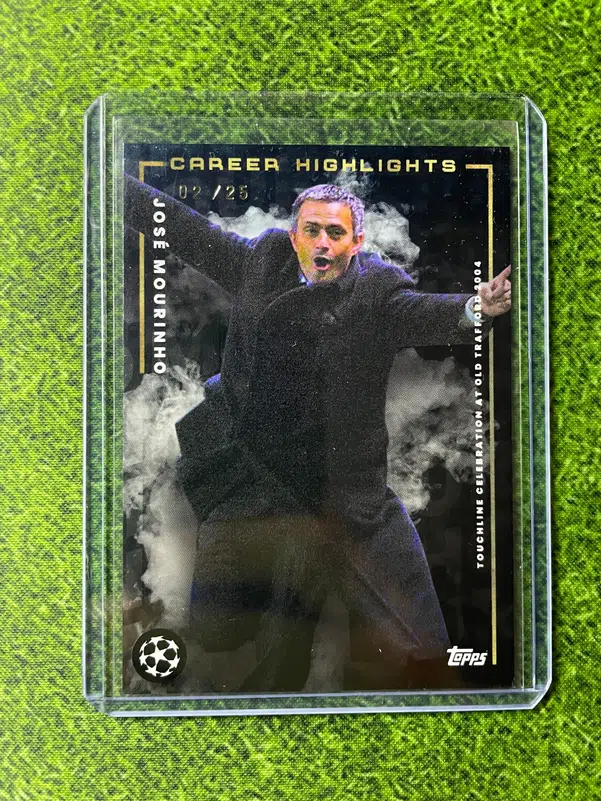 Photo Autographe Encadrée José Mourinho - Signée Main - Manchester United - Pièce Rare Collection