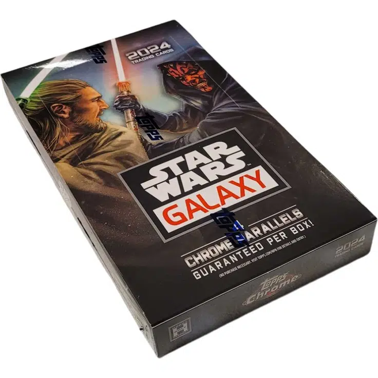 2024 Topps Star Wars Chrome Galaxy Hobby Box – Trading Card
