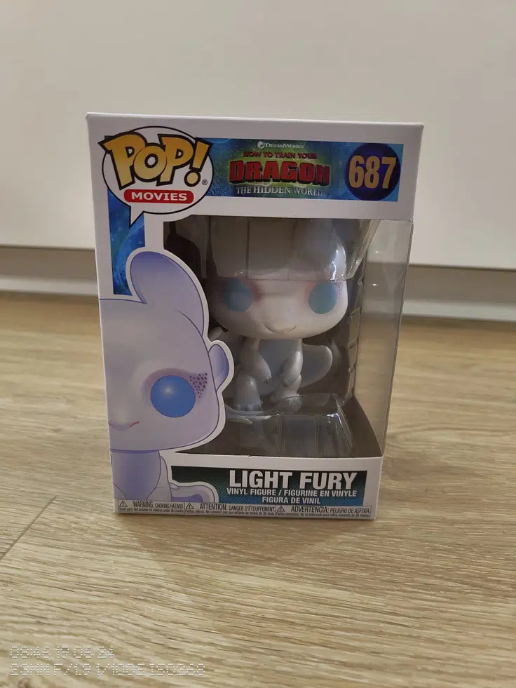 【海外限定版】Funko ヒックとドラゴンライトフューリー light fury Funko POP! How To Train Your Dragon -Light Fury #687