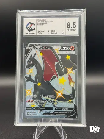 Dracaufeu V - Full Art Ultra Rare 154/172 - EB09 Epee et Bouclier Stars