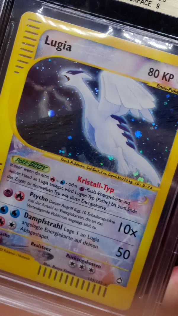 crystal lugia pokemon card NM】Lugia Crystal Type Holo 090/087 Aquapolis e Series Holo – japanmaster