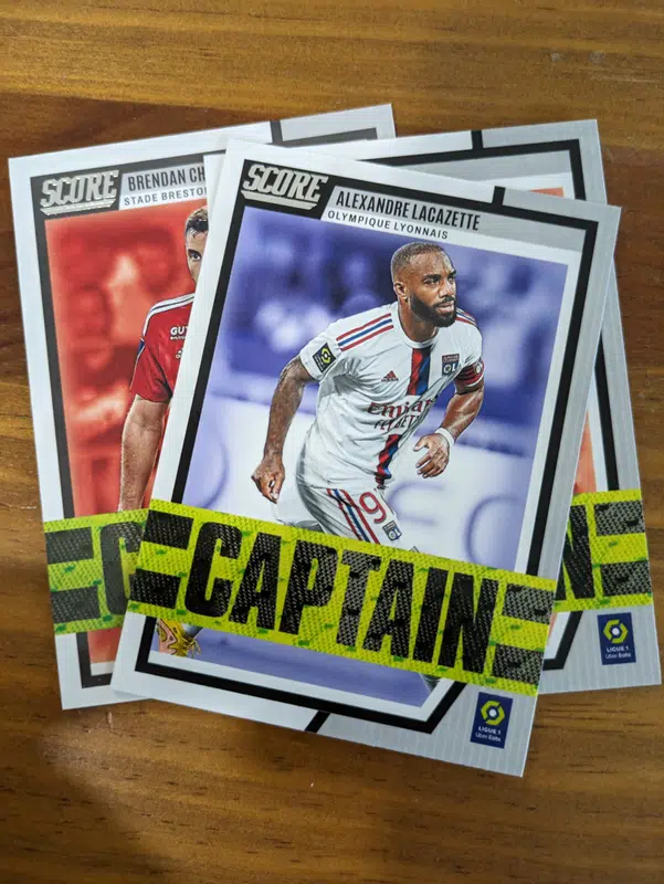 PANINI SCORE LIGUE 1 YVON MVOGO LORIENT Laser Blue/Bleu 54