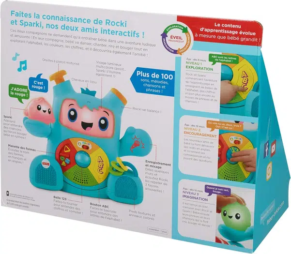 Voggt buy fisher price mon ami rocki jouet robot interactif