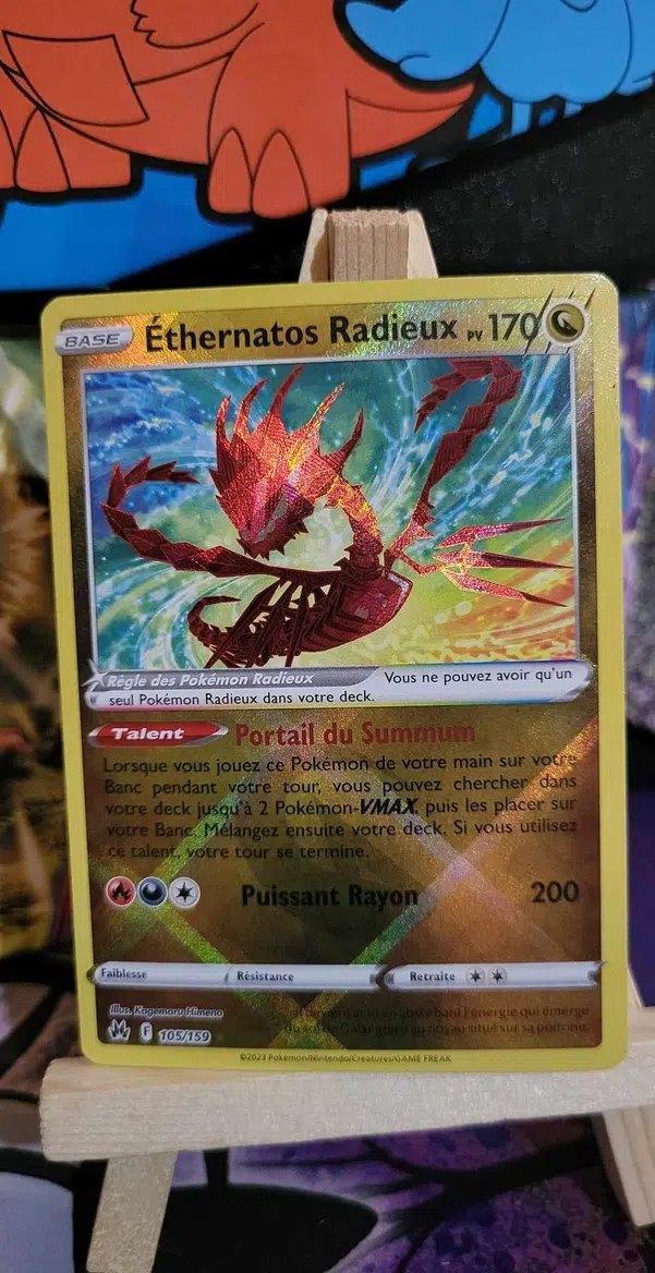 Ethernatos radieux 105/159(fr) carte Pokémon (Neu (gemäss Beschreibung