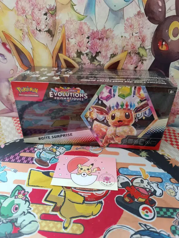 Pokémon TCG Évolutions Prismatiques Écarlate et Violette Collection de
