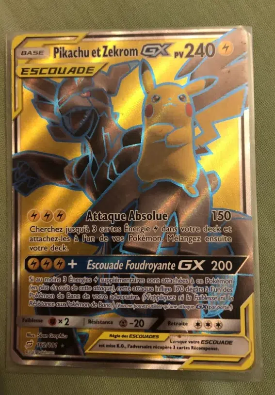 Voggt - buy PIKACHU ZEKROM GX FA 162/181
