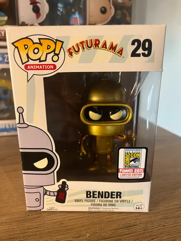 Voggt - buy bender gold SDCC 2015 / Futurama