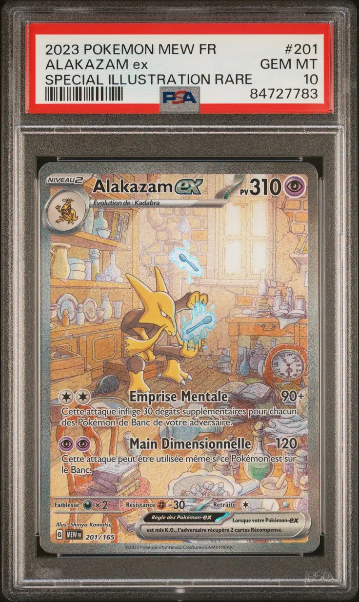Voggt - buy Alakazam EX 201/165 - PSA 10 GEM MINT