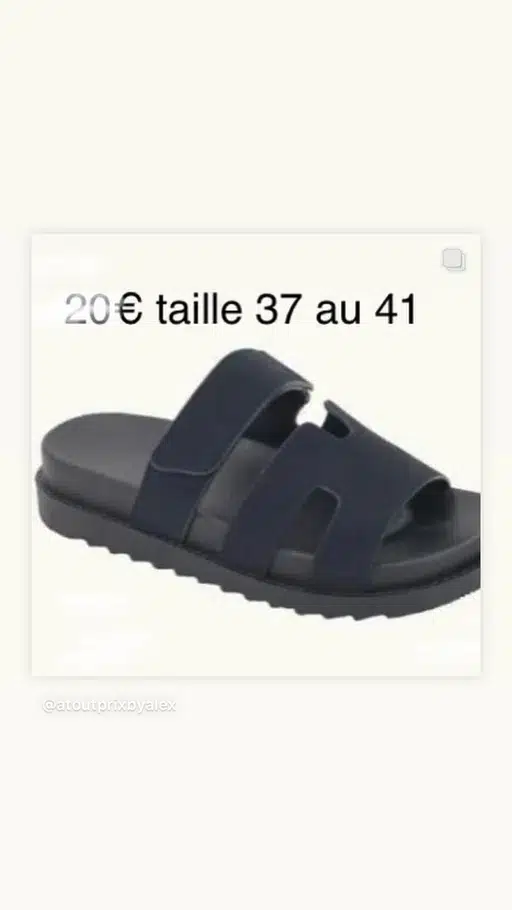 Sandales Libre Comme L'air - Taille 39, Cuir Bleu/gris - Neuves Avec étiquettes (valeur 110€)