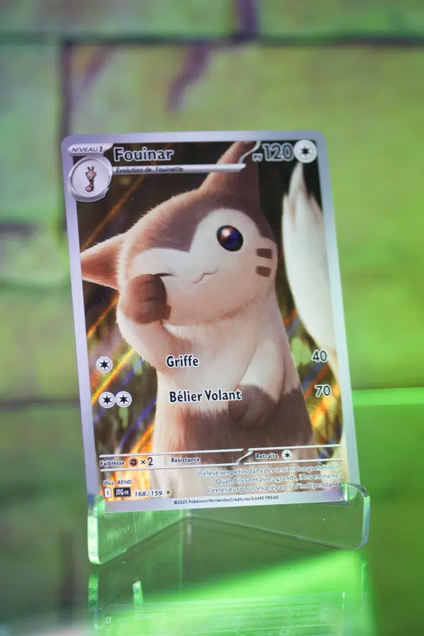 pokémon scarlet and violet--paldea evolved card list Furret main image 0